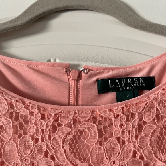 Pink Dress, Ralph Lauren Size 6 - Picture 2 of 3